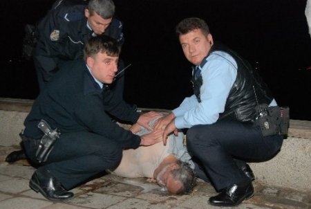 Sahilde başlayan kavga, denizde bitti