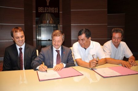 Şahinbey Belediyesi'nde toplu sözleşme sevinci