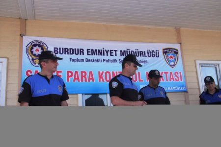 Sahte paraya polisten cihazlı tedbir