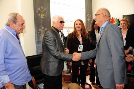 Şairler, Başkan Yılmaz’ı ziyaret etti