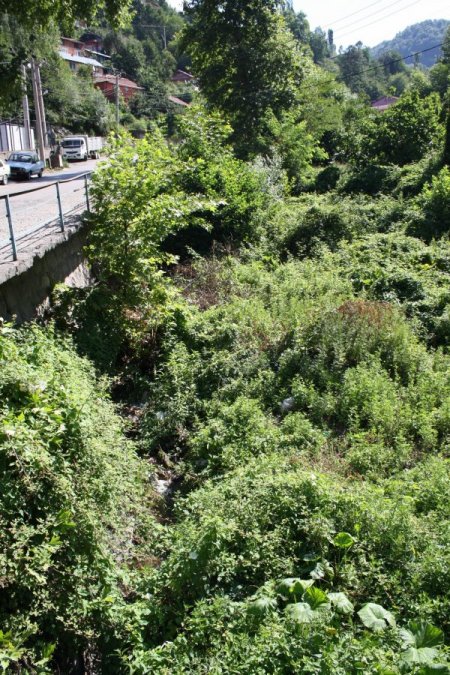 Şairlere İlham Kaynağı Üzülmez Deresi'ni Bahçe Yaptılar