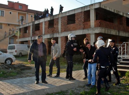 Sakarya'da amatör maçta olaylar çıktı