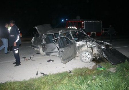 Sakarya'da kaza: 1 ölü, 11 yaralı