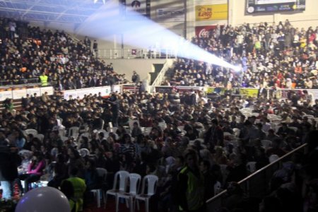 Sakarya'nın Gençlik Şöleninde Binlerce Öğrenci Stres Attı