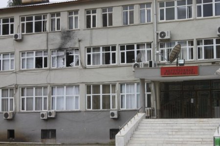 Saldırı sonrası ilçeden görüntüler