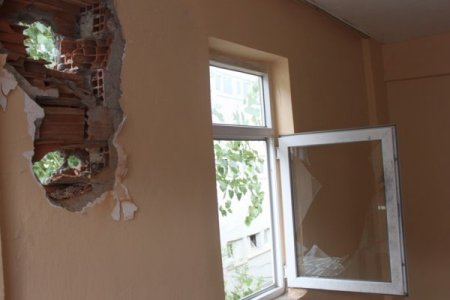 Saldırı sonrası ilçeden görüntüler