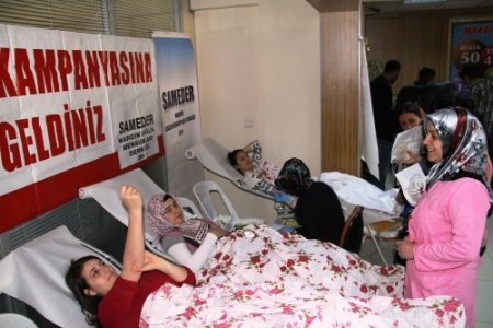 SAMEDER'den kan bağışı kampanyası