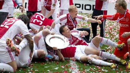 Şampiyon Ajax'ta büyük sevinç yaşanıyor