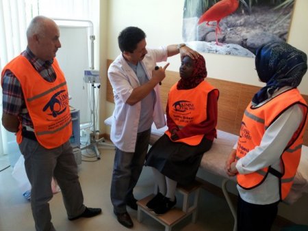 Samsun eğitim gören Afrikalı öğrenciler sağlık taramasından geçti