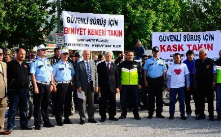 Samsun Emniyeti, emniyet kemeri, hız ve kask konularında danatimi sıklaştıracak