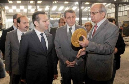 Samsun Merkez OSB Müteşebbis Heyeti, Domak’ı ziyaret etti