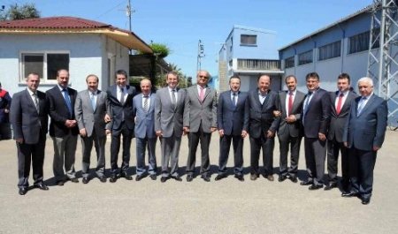 Samsun Merkez OSB Müteşebbis Heyeti, Domak’ı ziyaret etti