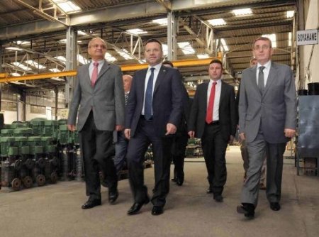 Samsun Merkez OSB Müteşebbis Heyeti, Domak’ı ziyaret etti