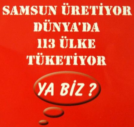Samsun Ürettiğini Tüketmek İçin Kampanya Başlattı