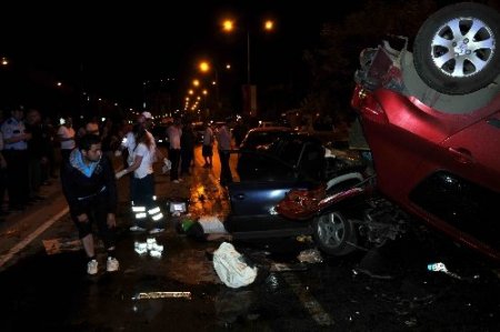 Samsun'da feci kaza: 3 ölü, 5 yaralı