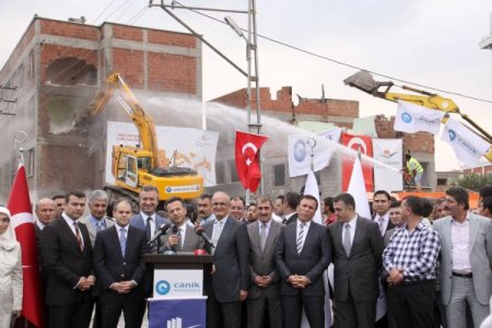 Samsun’da kentsel dönüşüm çalışmaları başladı