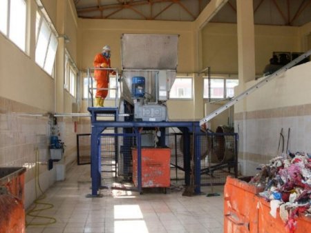 Samsun'da Tıbbi Atıklar Bertaraf Ediliyor