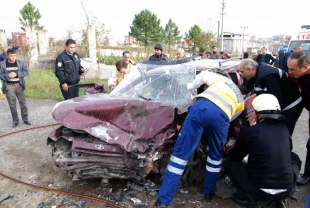 Samsun’da trafik kazası: 7 yaralı