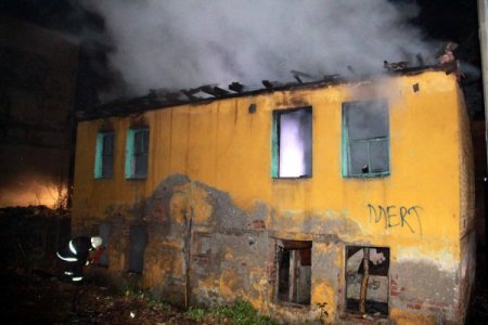 Samsun’da yangın paniği