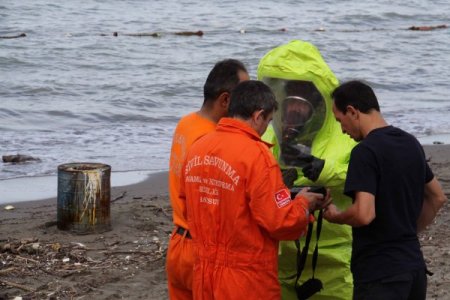 Samsun'da Zehirli Varil Paniği