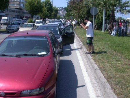 Samsun’da Zincirleme Trafik Kazası: 7 Araç Birbirine Girdi