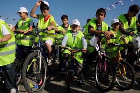 Samsunlular, sağlıklı yaşam için pedal çevirdi