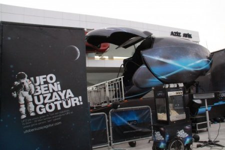 Samsunlular, UFO’yla 4 dakikalık uzay yolculuğunu sevdi