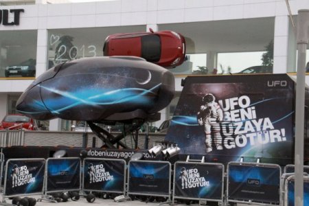 Samsunlular, UFO’yla 4 dakikalık uzay yolculuğunu sevdi