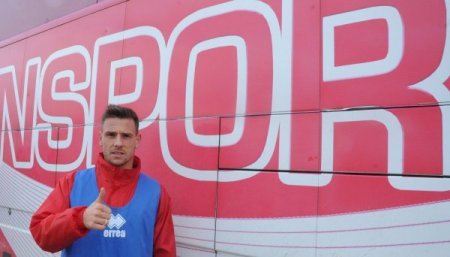 Samsunspor'a gelen Dimitrov göreve hazır