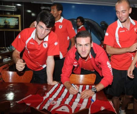 Samsunspor'a Kartal maçı öncesi moral dopingi