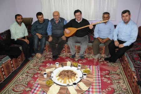 Samsun'un kaz tirit geceleri sıra gecelerine rakip oldu