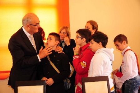 Samsun'un misafir öğrencileri Büyükşehir Belediyesi'ni ziyaret etti