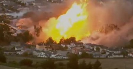 San Francisco'da Büyük Patlama: Alevler Çok Sayıda Evi Yuttu