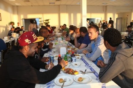 Sanica Boru Elazığspor'dan basın mensuplarına yemek