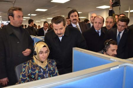 Şanlıurfa’da 200 kişinin istihdam edildiği çağrı merkezi açıldı