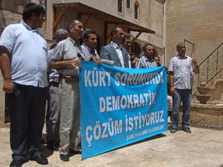 Şanlıurfa'da 30 Stk'dan Çağrı: Kürt Sorununun Çözümü İçin Şiddet Devreden Çıkarılarak Yasal Düzenlemeler Yapılmalı