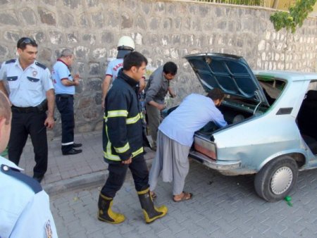 Şanlıurfa’da patlayan sprey alarmı