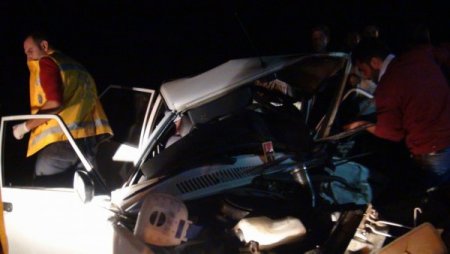 Şanlıurfa’da trafik kazası: 1ölü, 4 yaralı