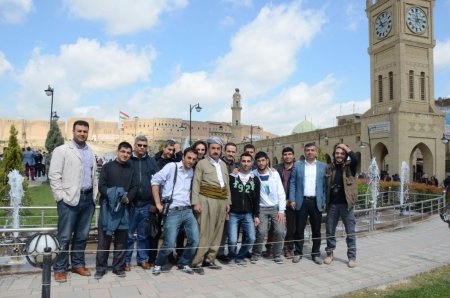 Şanlıurfalı gazeteciler, Kuzey Irak’taki kardeşliğe hayran kaldı