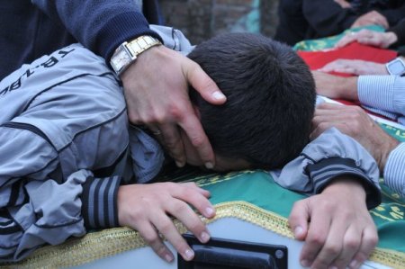 Şantiyede ölen 4 işçi, Çorum'da toprağa verildi