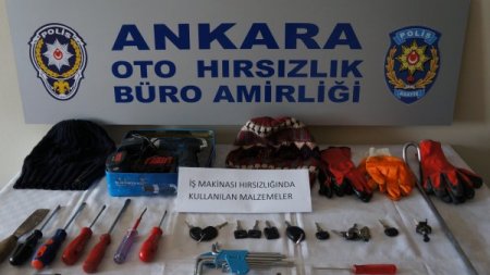 Şantiyelerden iş makinesi çalan çete 'Kepçe' operasyonuyla çökertildi