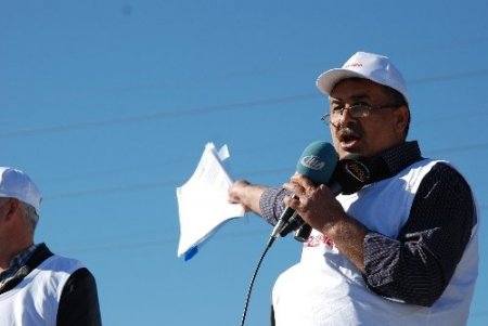 Santral işçilerinden özelleştirme karşıtı eylem