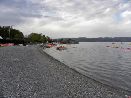 Sapanca Gölü'nde su seviyesi düştü