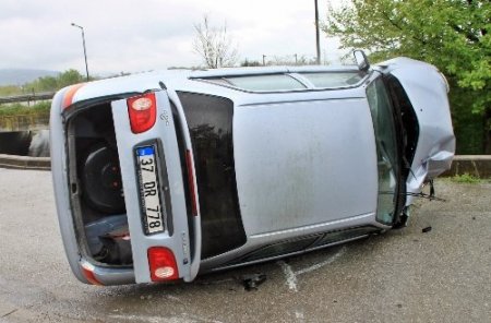 Sapanca'da trafik kazası: 1 yaralı