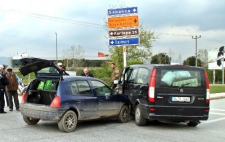 Sapanca'da trafik kazası