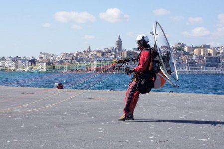 Sarayburnu’ndan Üsküdar’a ‘Hazerfan Uçuşu’