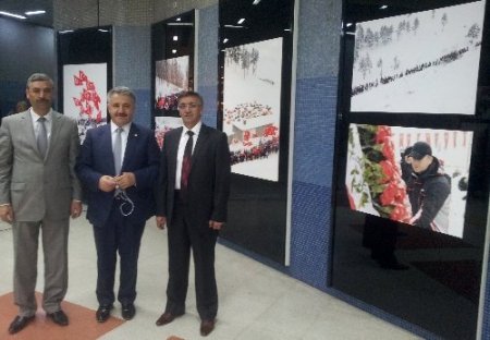 Sarıkamış anma etkinliklerinin fotoğrafları sergileniyor