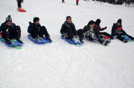 Sarıkamış kayakseverleri ağırlıyor