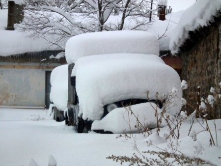 Sarıkamış'ta kartpostallık görüntüler oluştu