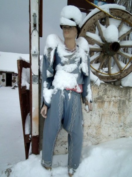 Sarıkamış'ta kartpostallık görüntüler oluştu